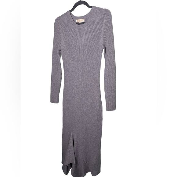 Michael Michael Kors Grey Maxi Dress Size Large - Picture 1 of 10